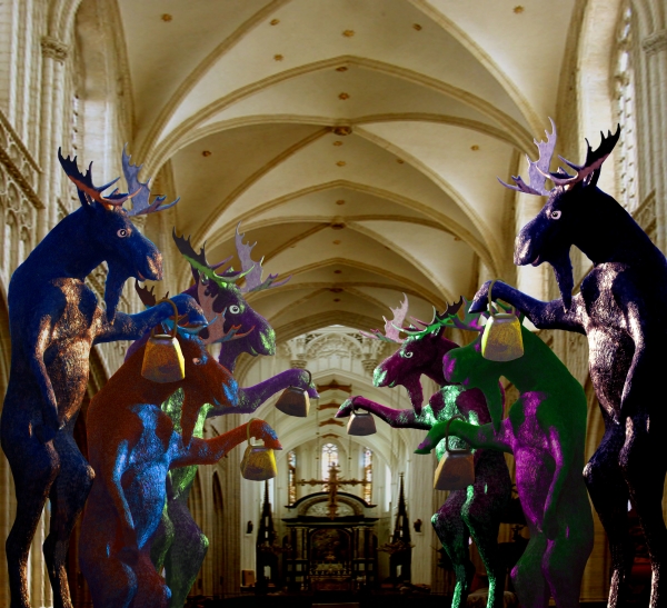 Creation of Colorful Moosical Bell Choir: Step 7